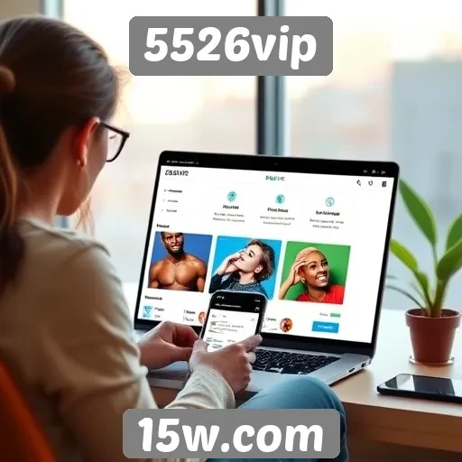 Experiência do usuário no site 5526vip